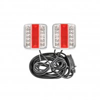 TRAILER LIGHT SET LED + MAGNETS 7.5 + 2.5M CABLE (1PC)