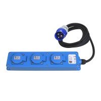 TRIPLE PRISE SCHUKO 1.5M CEE (1PC) TRIPLE PRISE SCHUKO 1.5M CEE (1PC)