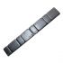 unimotive adhesive weights black coated 4x510g strip 60g blue tape 100pcs