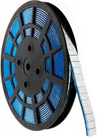 UNIMOTIVE ADHESIVE WEIGHTS ZINC PLATED 1200X5G BLUE TAPE ROLL 6 KILO (1PC)
