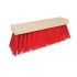 unimotive broom head pvc bristles red stick 23 40cm 1pc