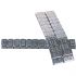 unimotive economy adhesive weights zinc plated 12x5g strip 60g blue tape 100pcs