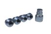 unimotive lug nut set 4x m12x15 with socket 17 1pc