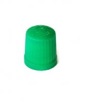 UNIMOTIVE PROTECTIVE GREEN CAP VALVE WITH SEAL (100PCS)