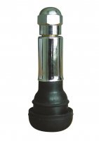 UNIMOTIVE TUBELESS VALVE TR412 (L=33MM) CHROME SLEEVE (1PC) UNIMOTIVE TUBELESS VALVE TR412 (L=33MM) CHROME SLEEVE (1PC)