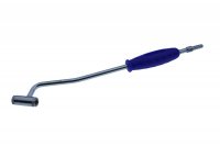 UNIMOTIVE TYRE VALVE CONNECTORS DUAL FOOT AIR CHUCK WITH 8MM OPEN END (1PC)