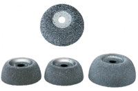 UNIMOTIVE UNIMOTIVE ROUGHENING BOWL SILVER 50,8MM 19MM 9,5MM HOLE K170 (1PC)
