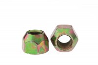 UNIMOTIVE WHEEL NUT ZINC OPEN CONICAL SEAT 60° M12X1,25-17 HEX21 (1PC)