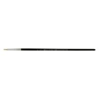 UNIVERSAL PAINT BRUSH, 0, BLACK PAINTED, WHITE PIG HAIR (1PC) UNIVERSAL PAINT BRUSH, 0, BLACK PAINTED, WHITE PIG HAIR (1PC)