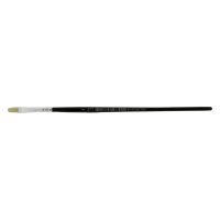 UNIVERSAL PAINT BRUSH, 4, BLACK PAINTED, WHITE PIG HAIR (1PC) UNIVERSAL PAINT BRUSH, 4, BLACK PAINTED, WHITE PIG HAIR (1PC)