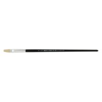 UNIVERSAL PAINT BRUSH, 8, BLACK PAINTED, WHITE PIG HAIR (1PC) UNIVERSAL PAINT BRUSH, 8, BLACK PAINTED, WHITE PIG HAIR (1PC)