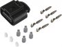 VAG CONNECTOR FEMALE OE: 1J0973704 4-WAY + TERMINALS AND SEALS (1 SET) (1PC) VAG CONNECTOR FEMALE OE: 1J0973704 4-WAY + TERMINALS AND SEALS (1 SET) (1PC)