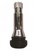 VALVE TUBELESS TR418 (LONGUEUR=61,5MM) CHROME (1PC)