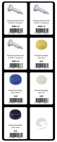 VIS DE PLAQUE D‘IMMATRICULATION REMPLIES (1PC)
