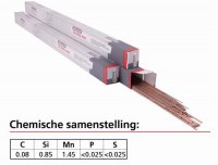 WELDING ROD TIG 100 Ø 2.40 5KG (1PC) WELDING ROD TIG 100 Ø 2.40 5KG (1PC)