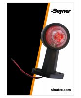 WIDE LIGHT RED / WHITE 120MM STRAIGHT (1PC) WIDE LIGHT RED / WHITE 120MM STRAIGHT (1PC)