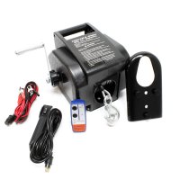 WINCH ELECTRIC 907KG + CABLE Ø6,3MM / 12MTR 12V INCL. AB (1PC)
