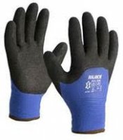 WINTER GLOVE LINED BLUE BLACK NITRIL COATING MT10 (1 PAIR) (1PC)