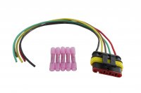 WIRING HARNESS REPAIR KIT SUPERSEAL 5-WAY 250MM 0,75MM2 (1PC)