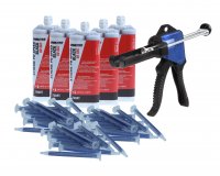 XTREME PU ACTION 5X PU SPEED BLACK & 36 MIXER TIPS & GUN (1PC) XTREME PU ACTION 5X PU SPEED BLACK & 36 MIXER TIPS & GUN (1PC)