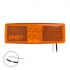 zijmarkeringslamp 1224v oranje 110x40mm led 1st